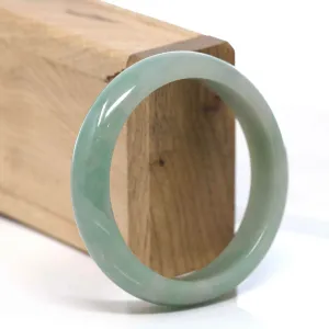 RealJade® "Classic Bangle" Green Natural Jadeite Jade Bangle ( 56.51 mm )#302