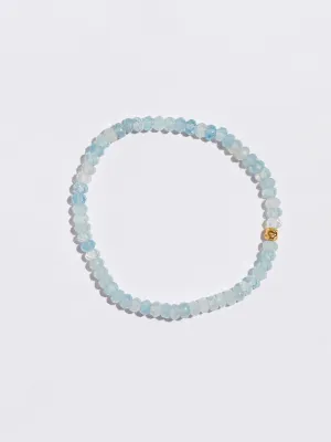 Rock Solid Aquamarine Bracelet