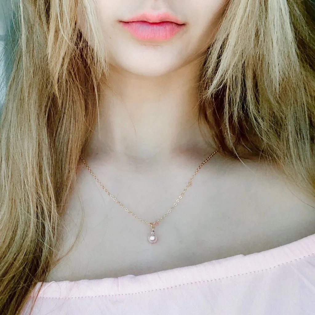 Rosaline Pearl Bridesmaid Necklace