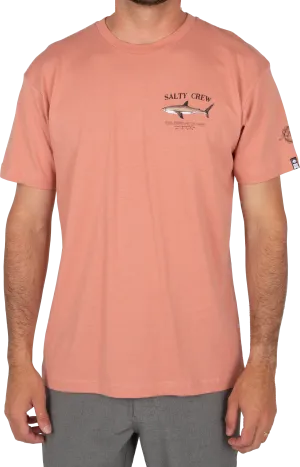 Salty Crew Men&#x27;s Bruce Short-Sleeve Premium Tee Coral | Buy Salty Crew Men&#x27;s Bruce Short-Sleeve Premium Tee Coral here | Outnorth