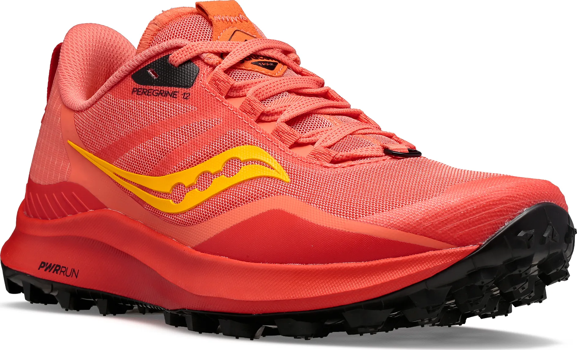 Saucony Women&#x27;s Peregrine 12 Coral/Redrock | Buy Saucony Women&#x27;s Peregrine 12 Coral/Redrock here | Outnorth