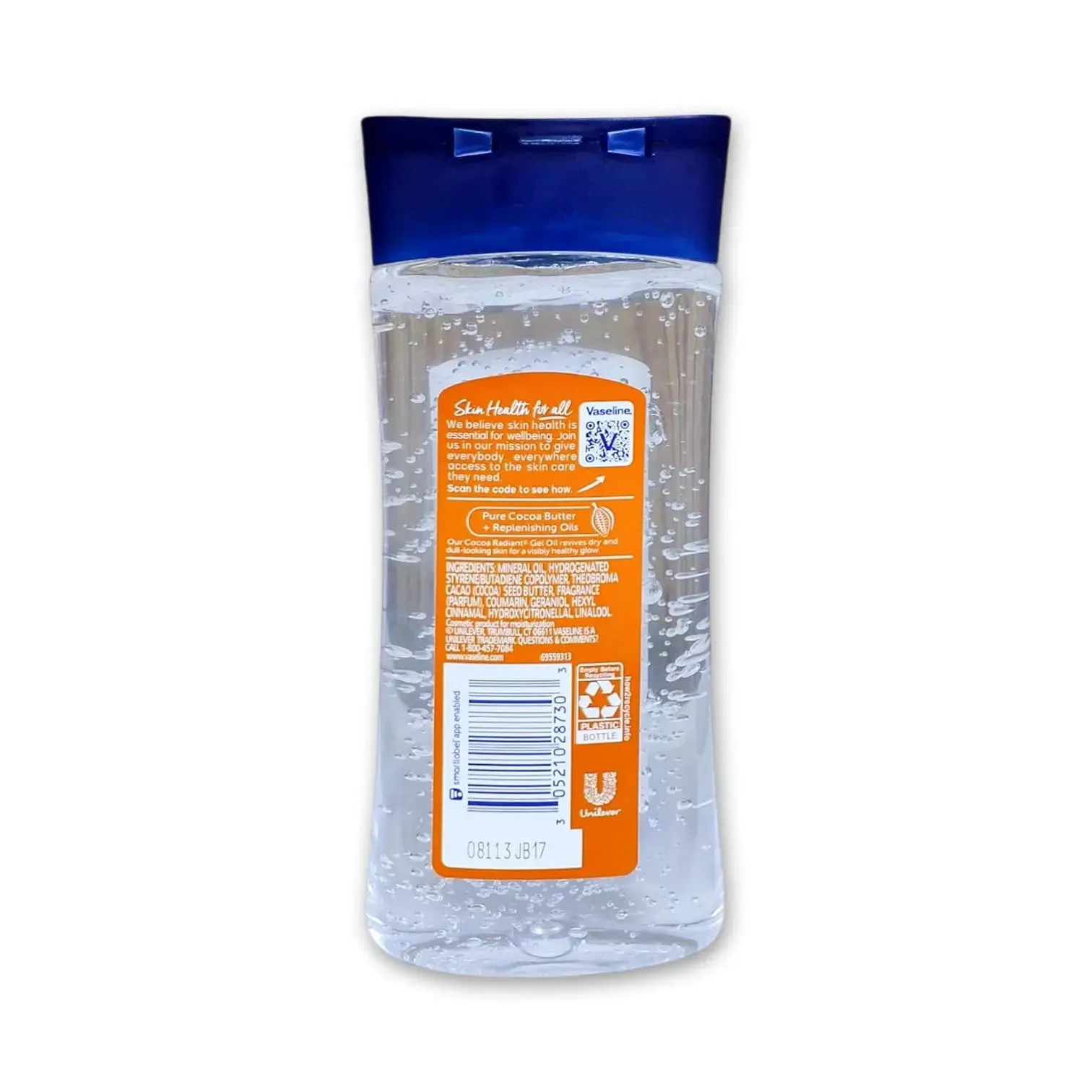 Vaseline Intensive Cocoa Body Gel Oil 200ml