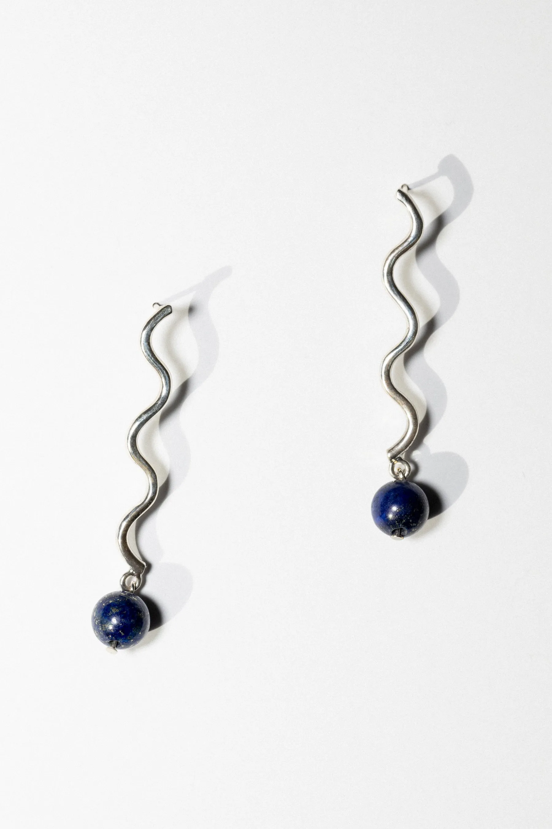 Verner Earrings - Lapis