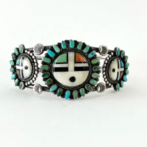 Vintage Sunface Bracelet